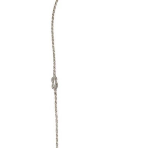 JOHN HARDY STERLING SILVER 925 LOVE KNOT STATION NECKLACE - Picture 3 of 9